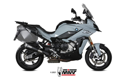 MIVV Slip-on, Delta Race Black, Standard Exhaust For BMW S 1000 XR 2020-2021