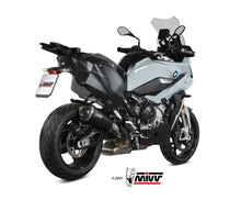 MIVV Slip-on, Delta Race Black, Standard Exhaust For BMW S 1000 XR 2020-2021