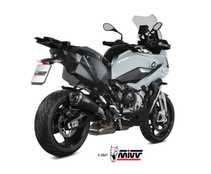 MIVV Slip-on, Delta Race Black, Standard Exhaust For BMW S 1000 XR 2020-2021