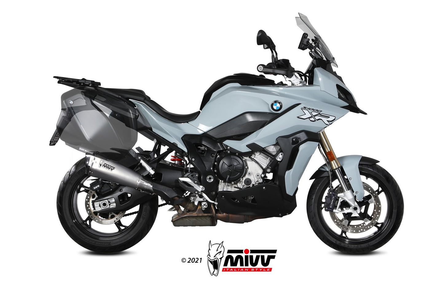 MIVV Slip-on, Delta Race Stainless Steel, Standard Exhaust For BMW S 1000 XR 2020-2021