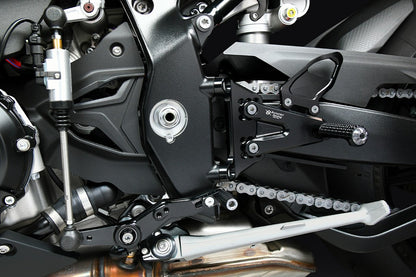 Bonamici Racing Aluminium Rearsets for the BMW S1000R 2021-2023