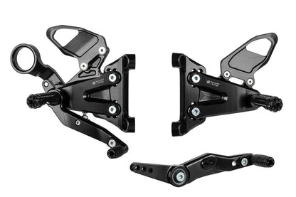 Bonamici Racing Aluminium Rearsets for the BMW S1000R 2021-2023