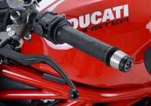 R&G Racing Bar End Sliders for the Ducati Monster 1200R/1200S '17-'22 / Supersport S '17-'20 / Supersport 950 S '21-'22