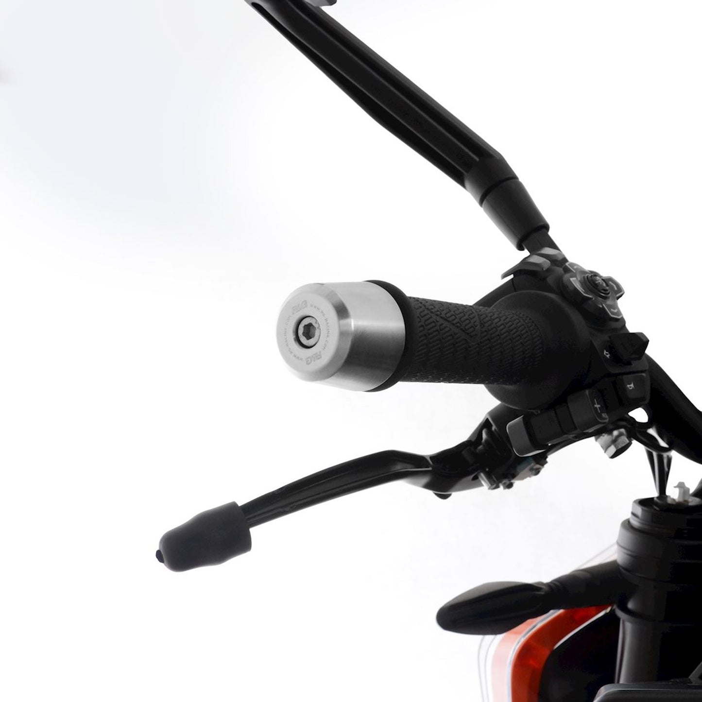 R&G Racing Stainless Bar Ends for the KTM 690 Duke '12-'20 / 690 Duke R/990 SMR '08-'12 / 1290 Super Duke GT '14-'22