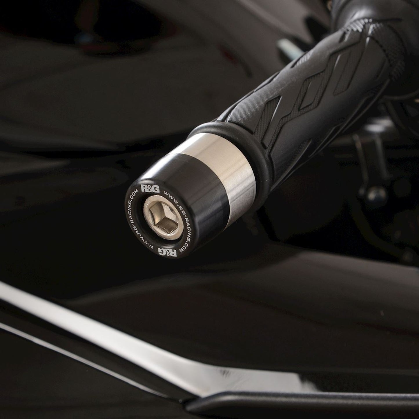 R&G Racing Bar End Sliders for the Suzuki Hayabusa '21-'22