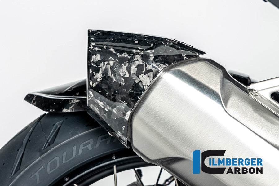 Ilmberger Carbon Rear Silencer Protector, BDC for the BMW R 1300 GS 2023 / GS Adventure 2024