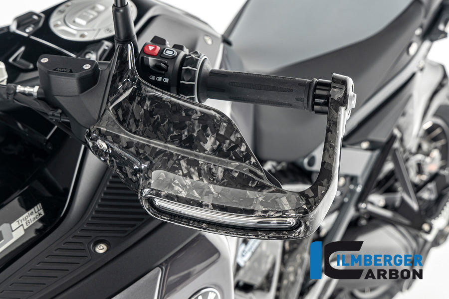 Ilmberger Carbon Hand Protector High for Blinker, Left BDC for the BMW R 1300 GS 2023 / GS Adventure 2024