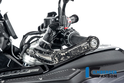 Ilmberger Carbon Hand Protector High for Blinker, Left BDC for the BMW R 1300 GS 2023 / GS Adventure 2024