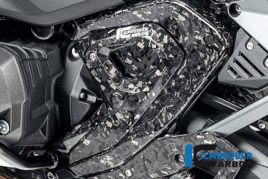 Ilmberger Carbon Triangular Frame Cover, Left BDC for the BMW R 1300 GS 2023