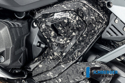 Ilmberger Carbon Triangular Frame Cover, Left BDC for the BMW R 1300 GS 2023