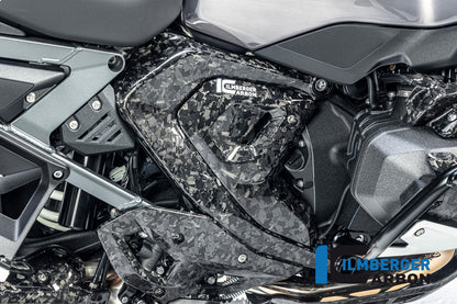 Ilmberger Carbon Triangular Frame Cover, Right BDC for the BMW R 1300 GS 2023