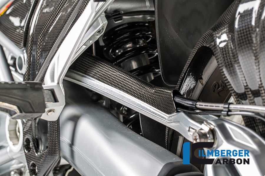 Ilmberger Carbon Brake-pipe Cover, Carbon for the BMW R 1200 GS '13-17, R 1200 RS '15-24, R 1200 GS Adventure 2014
