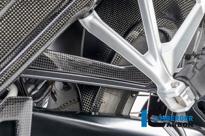 Ilmberger Carbon Brake-pipe Cover, Carbon for the BMW R 1200 GS '13-17, R 1200 RS '15-24, R 1200 GS Adventure 2014
