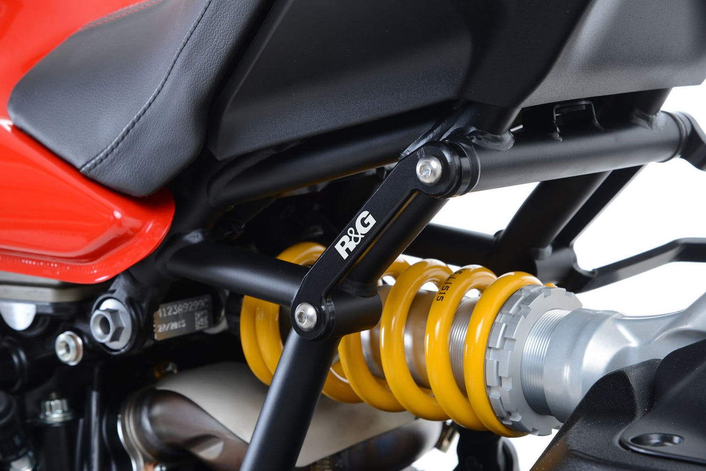 R&G Racing Rear Footrest Blanking Plate (Single) for the Ducati Monster 1200S/R/Supersport/S '17-'22 / Supersport 950/S '21-'22