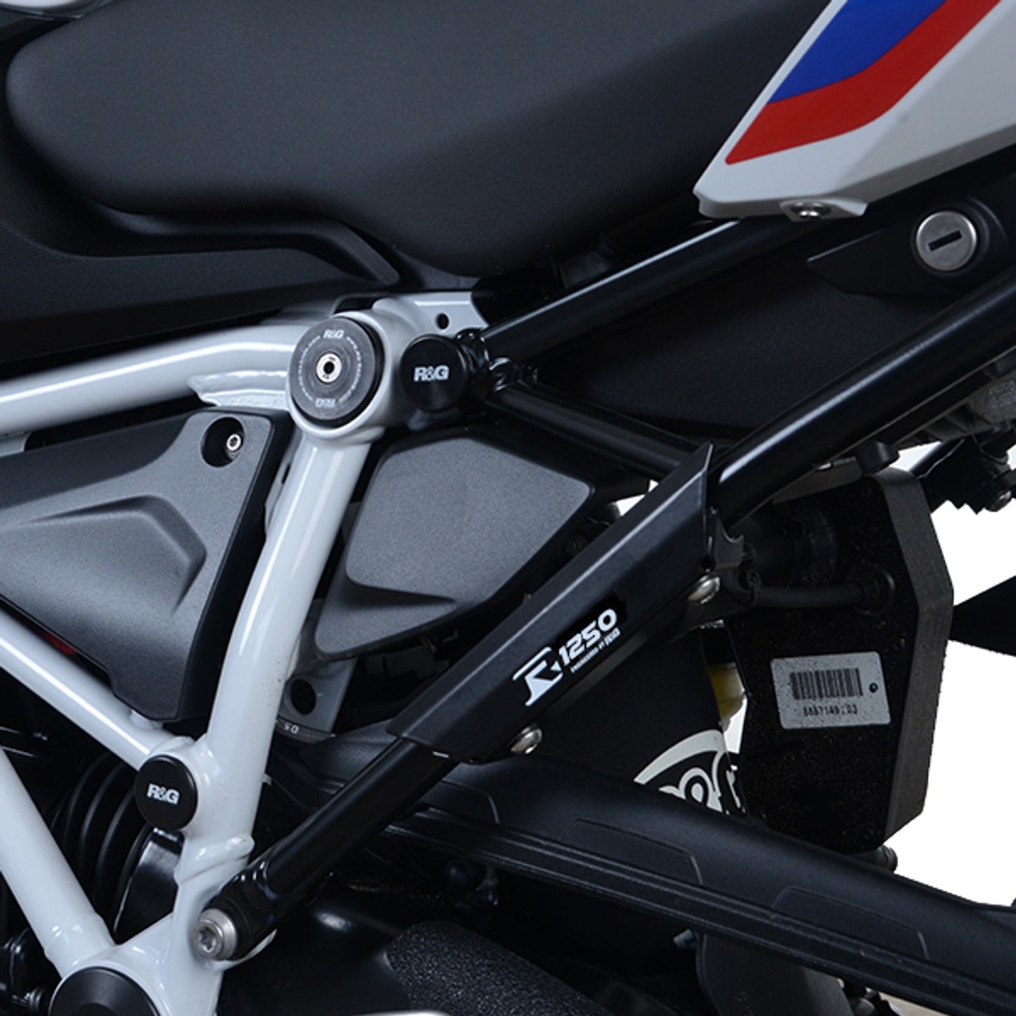 R&G Racing Rear Footrest Blanking Plate (Left Side) for the BMW R 1250 RS '19-'22 / R 1200 R '19-'21
