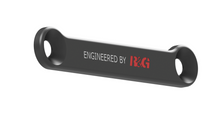 R&G Racing Rear Footrest Blanking Plate Black (Left Side) for the Kawasaki Z H2 '20-'22