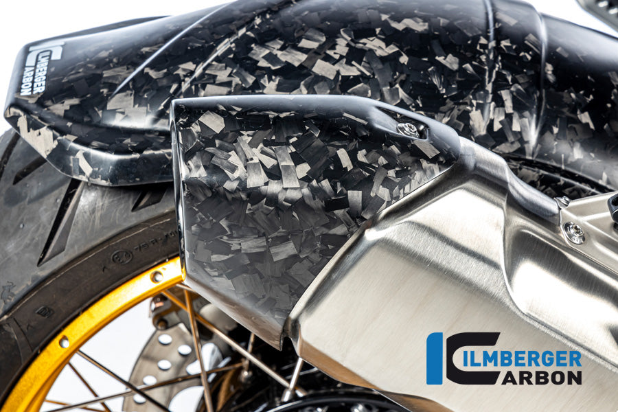 Ilmberger Carbon Rear Silencer Protector, BDC for the BMW R 1300 GS 2023 / GS Adventure 2024