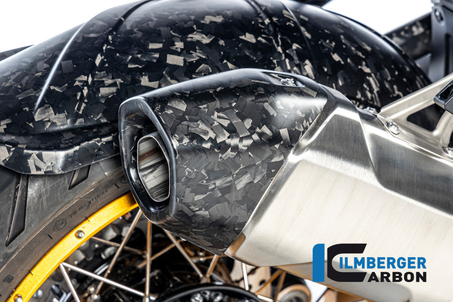 Ilmberger Carbon Rear Silencer Protector, BDC for the BMW R 1300 GS 2023 / GS Adventure 2024