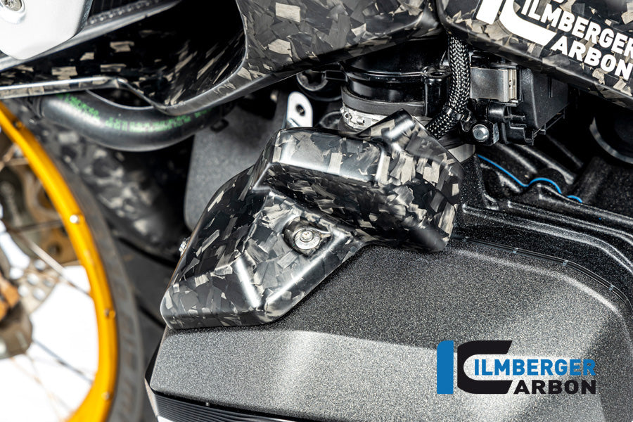 Ilmberger Carbon Injector Nozzle Cover, Left BDC for the BMW R 1300 GS 2023 / GS Adventure 2024