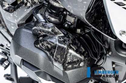 Ilmberger Carbon Injector Nozzle Cover, Right BDC for the BMW R 1300 GS 2023 / GS Adventure 2024