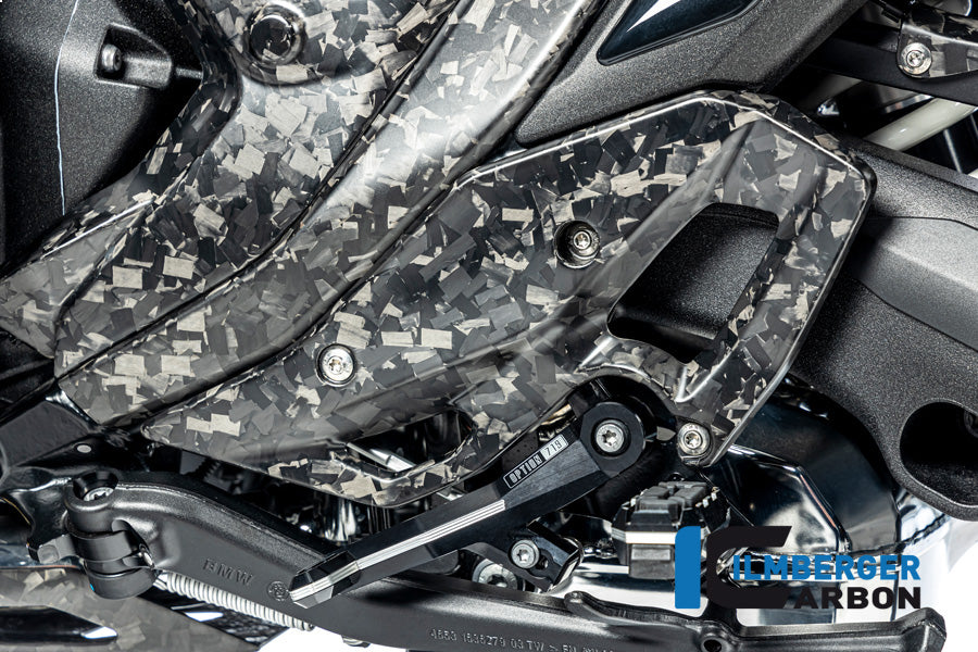 Ilmberger Carbon Heel Guard, Left BDC for the BMW R 1300 GS 2023 / GS Adventure 2024