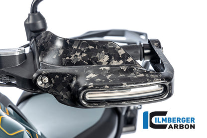 Ilmberger Carbon Hand Protector High for Blinker, Left BDC for the BMW R 1300 GS 2023 / GS Adventure 2024