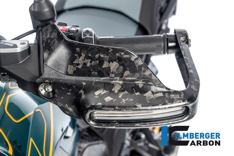 Ilmberger Carbon Hand Protector High for Blinker, Left BDC for the BMW R 1300 GS 2023 / GS Adventure 2024