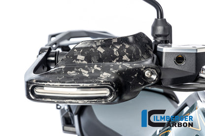 Ilmberger Carbon Hand Protector High for Blinker, Right BDC for the BMW R 1300 GS 2023 / GS Adventure 2024