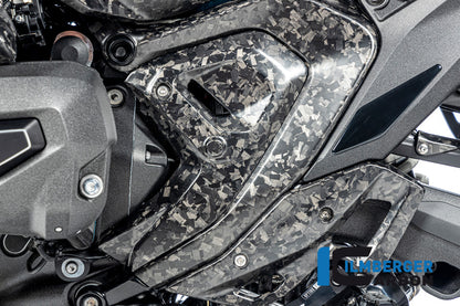 Ilmberger Carbon Triangular Frame Cover, Left BDC for the BMW R 1300 GS 2023