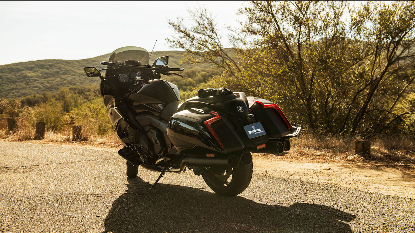 Remus Custom Quad Exhaust for the BMW K 1600 B (Bagger) & Grand America