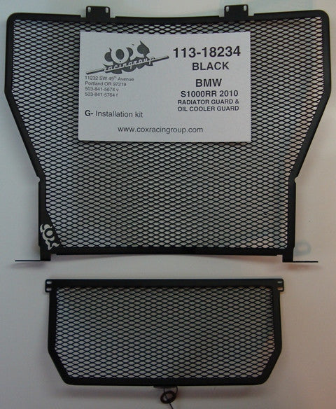 Cox Racing Radiator Guards for the BMW S1000RR, S1000R, and HP4 (10-14)
