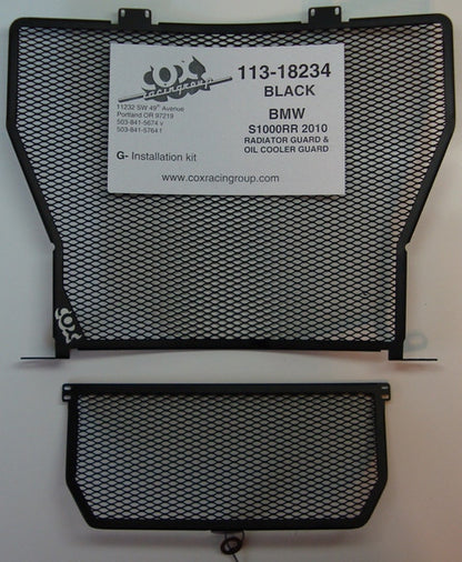 Cox Racing Radiator Guards for the BMW S1000RR, S1000R, and HP4 (10-14)