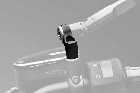 Rizoma Mirror Adapter BS887B - For Ducati Diavel, XDiavel, Moto Guzzi, BMW R 1200 / 1250 / 1300 GS, and Vespa GTS Super 300 HPE -DISCO