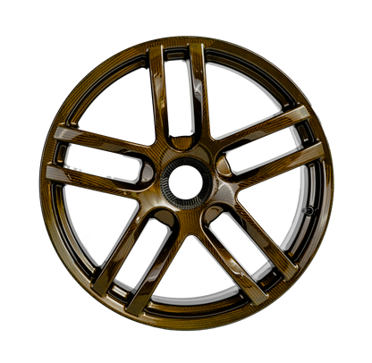 BST GT TEK 10 Spoke Carbon Fiber Wheel Set for the Tesla Model S Plaid Sport Package - 20 x 10 Front / 20 x 11 Rear