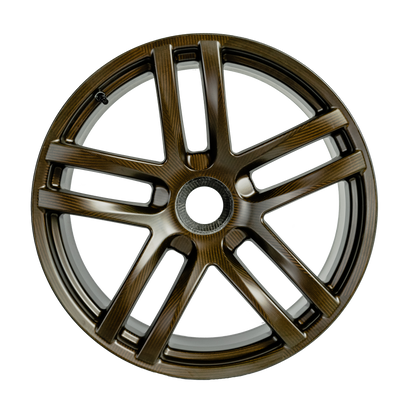BST GT TEK 10 Spoke Carbon Fiber Wheel Set for the Tesla Model S Plaid Sport Package - 20 x 10 Front / 20 x 11 Rear