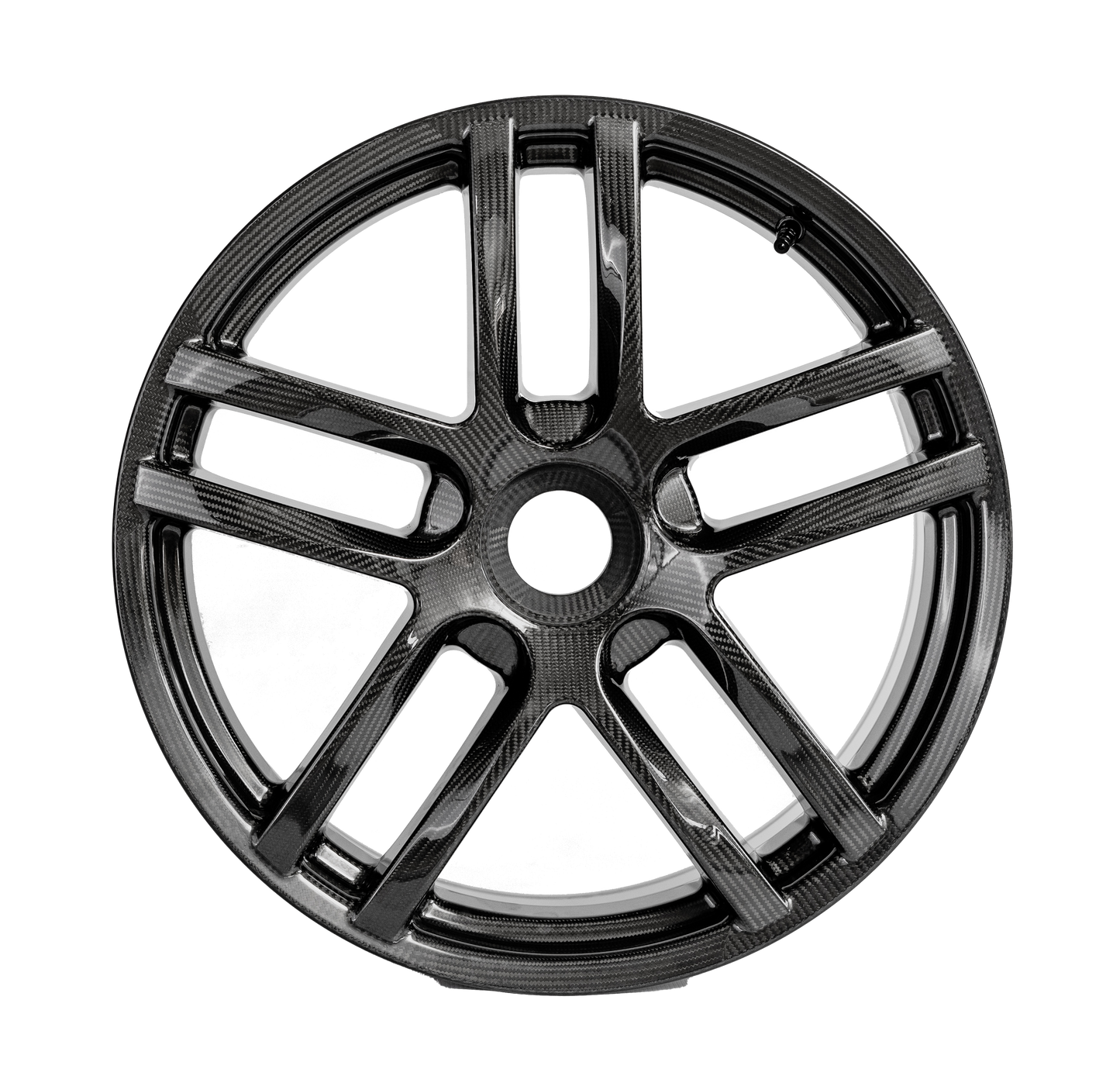 BST GT TEK 10 Spoke Carbon Fiber Wheel Set for the Tesla Model S Plaid Sport Package - 20 x 10 Front / 20 x 11 Rear