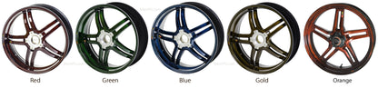 BST Mamba TEK 7 spoke Carbon Fiber Front Wheel for the Yamaha FZ-09 (MT-09) and XSR900 (14-22) - 3.5 x 17