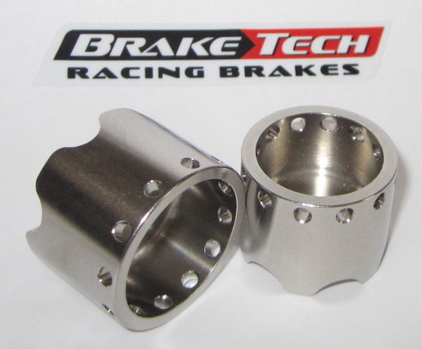 Braketech Ventilated Racing Caliper Pistons for the BMW S1000RR / M1000RR with Nissan calipers