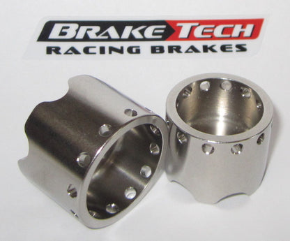 Braketech Ventilated Racing Caliper Pistons for the Brembo Rear 26mm 2 Piston Caliper