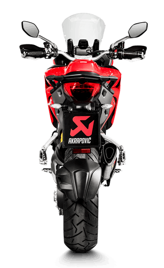 Akrapovic Exhaust for the - DUCATI MULTISTRADA 1200 (15-17) and MULTISTRADA 1260 (2018+)