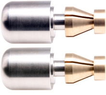 Oberon Large Stainless Bar End Weights