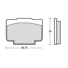 Brembo Brake Pads for Brembo XA6H530, XA1J040, 988870, 206101, and 206121 Calipers - Pad Shape Y