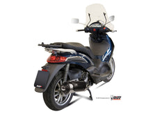 MIVV Slip-on, Urban Stainless Steel, Standard Exhaust For Aprilia Scarabeo 500 06-07 and Piaggio Beverly 500 04-06