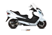 MIVV Full System 1x1, Urban Stainless Steel, Standard Exhaust For Suzuki Burgman400 2006-2016
