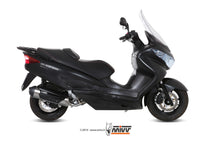 MIVV Full System 1x1, Urban Stainless Steel, Standard Exhaust For Suzuki Burgman 200 2007-2013