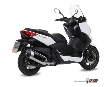 MIVV Slip-on, Urban Stainless-Steel, Standard Exhaust For Yamaha X-Max 400 2013-2016