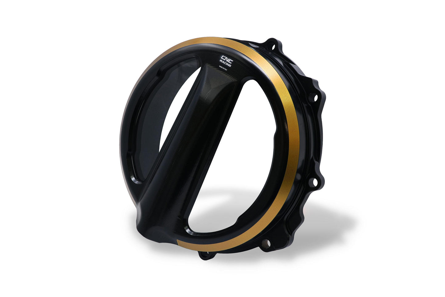 CNC Racing Bi-Color Clear Clutch Cover For MV Agusta F3/B3 Models With a Cable Clutch