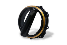 CNC Racing Bi-Color Clear Clutch Cover For MV Agusta F3/B3 Models With a Cable Clutch