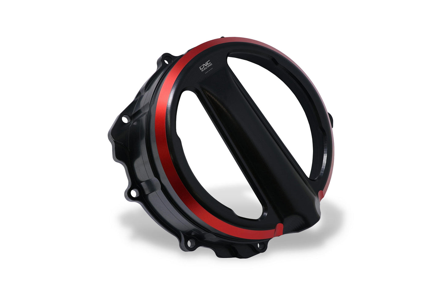 CNC Racing Bi-Color Clear Clutch Cover For MV Agusta F3/B3 Models With a Cable Clutch