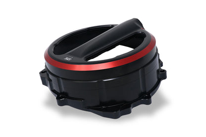 CNC Racing Bi-Color Clear Clutch Cover For MV Agusta F3/B3 Models With a Cable Clutch